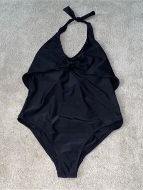 MOTHERHOOD MATERNITY "Bounce Back" Post Pregnancy one piece‎ SWIMSUIT Medium